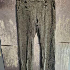 Maurices Gray Straight Leg Pants